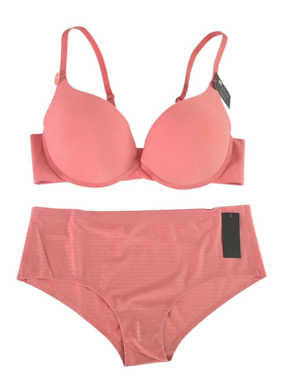 38C/Large Push Up Bra And Panty Set
